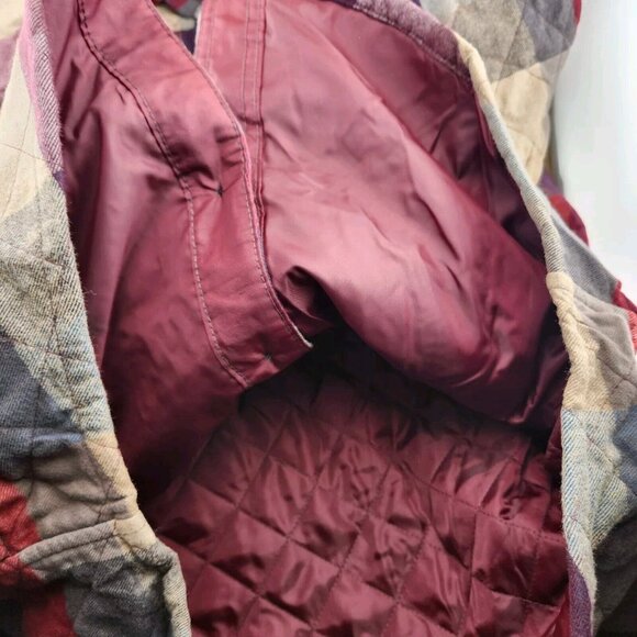 NWT Eddie Bauer Shacket Jacket Men's Small Quilted  Lined Pockets Button Up - Picture 13 of 16